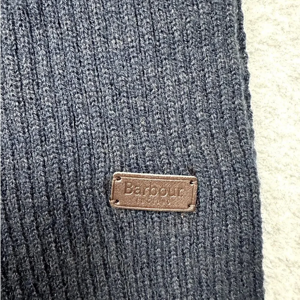 Barbour Rib Knit Scarf 10